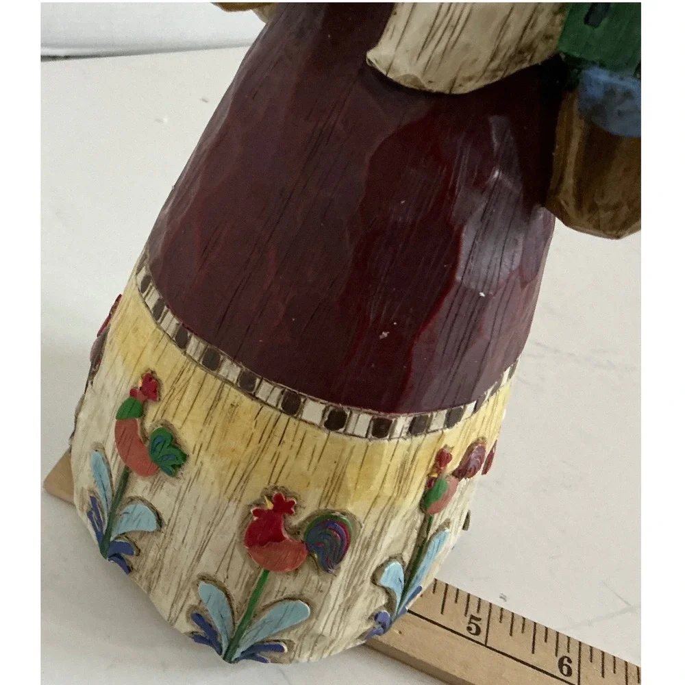 Jim Shore Heartwood Creek Vintage Santa Figurine Birdhouse 10 Inch 2002 B105528